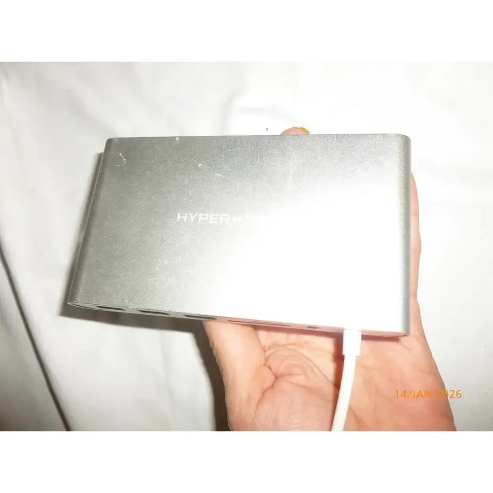 HyperDrive ULTIMATE‎ 11-in-1 USB-C Hub (GN30B-GRAY) Silver